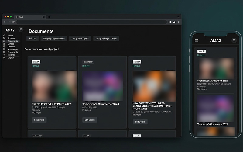 AMA2 Knowledge Intelligence Platform