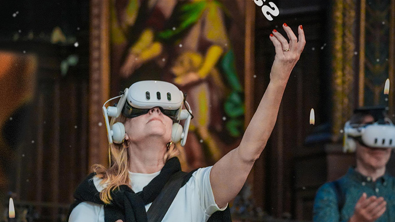 Meet Me Beyond Mixed Reality Installation